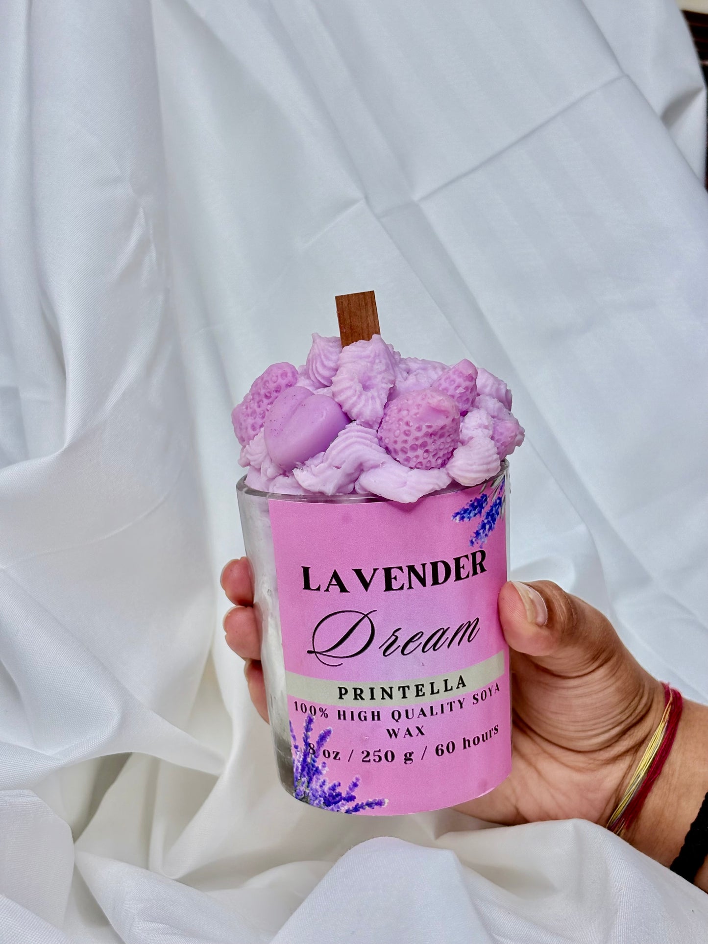 Lavender Strawberry Whip