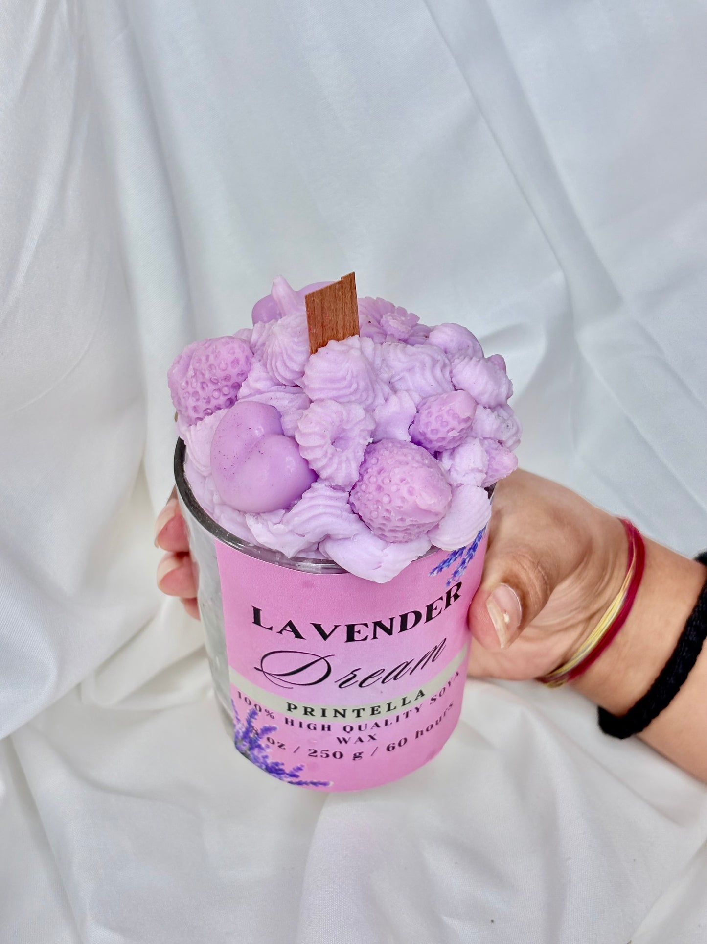 Lavender Strawberry Whip