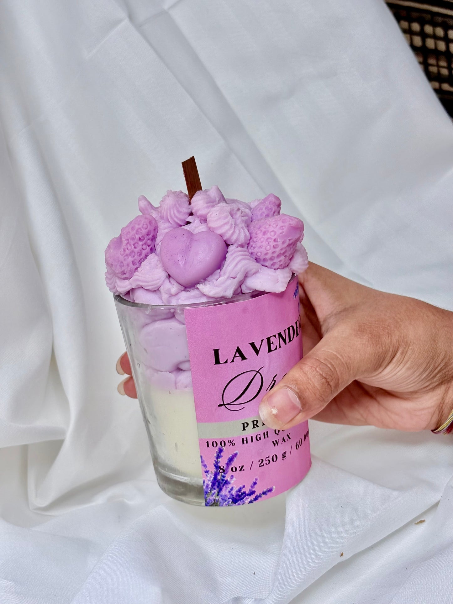 Lavender Strawberry Whip