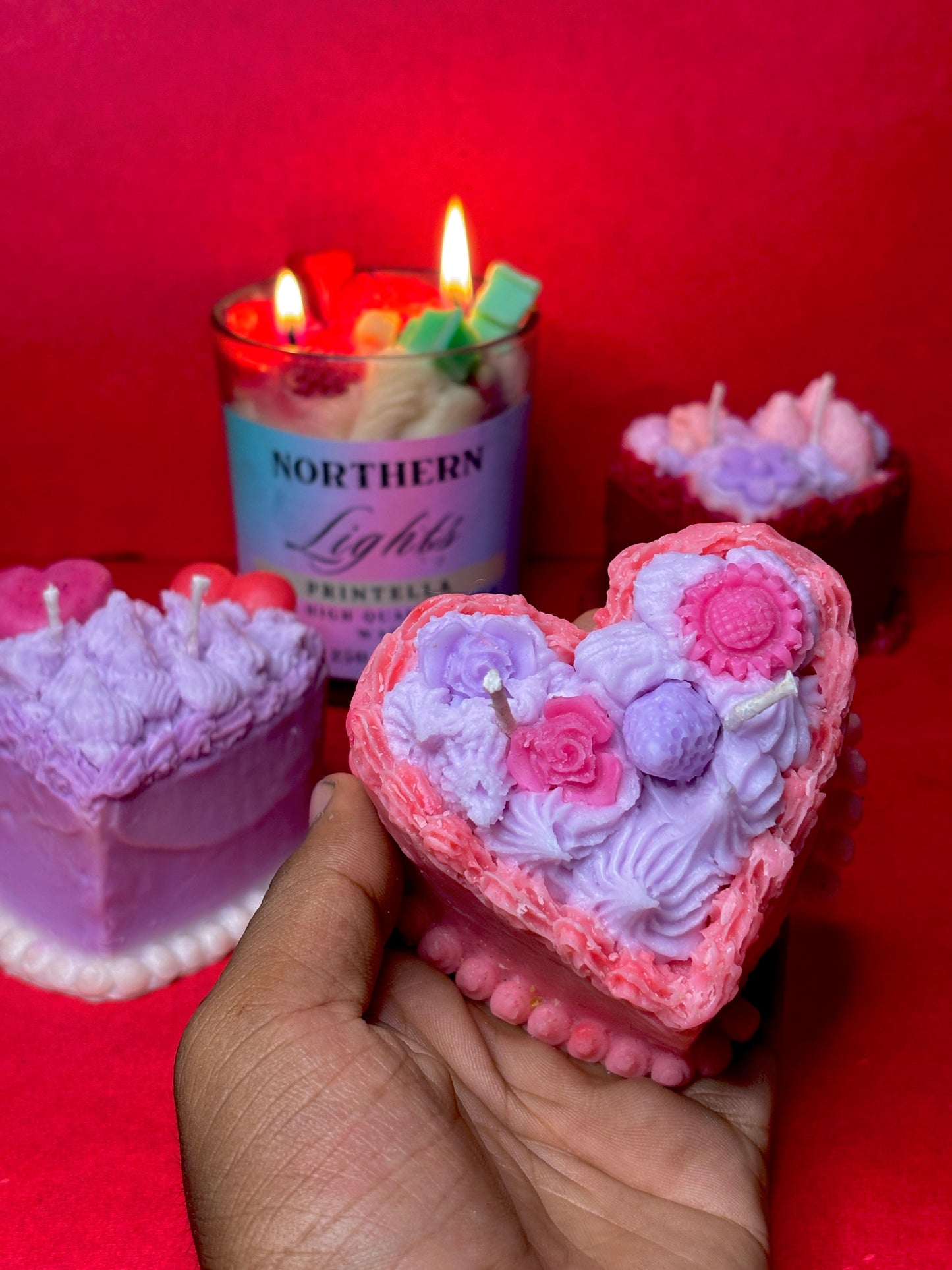 Cake dessert candle