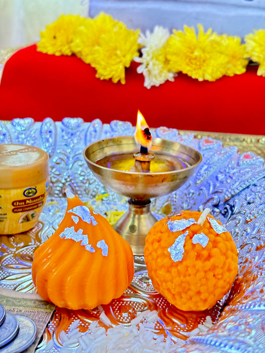 Laddu candle (pack of 6)