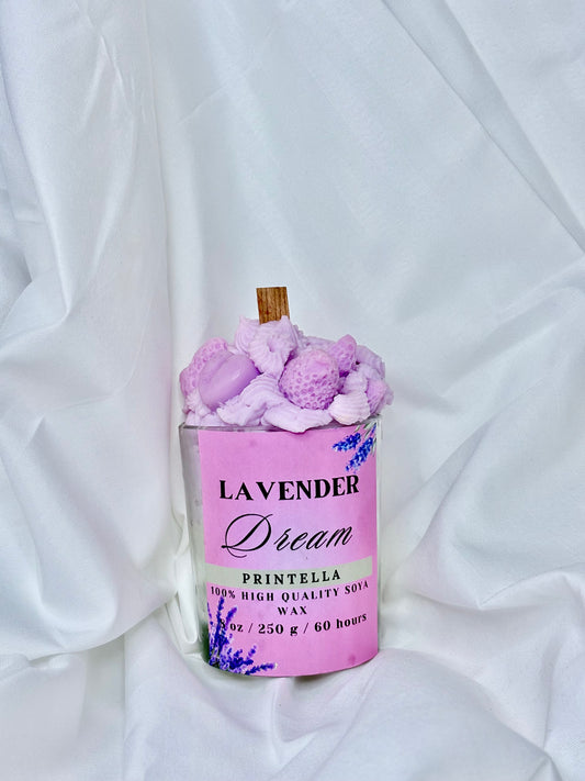 Lavender Strawberry Whip