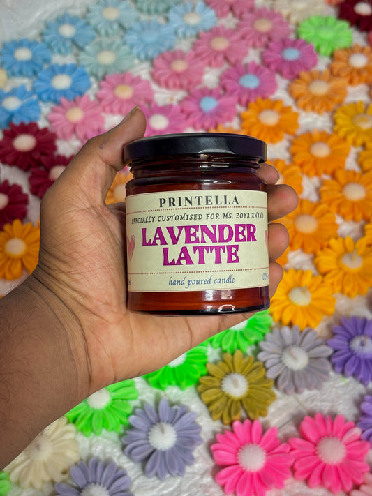 Lavender latte jar 200ml