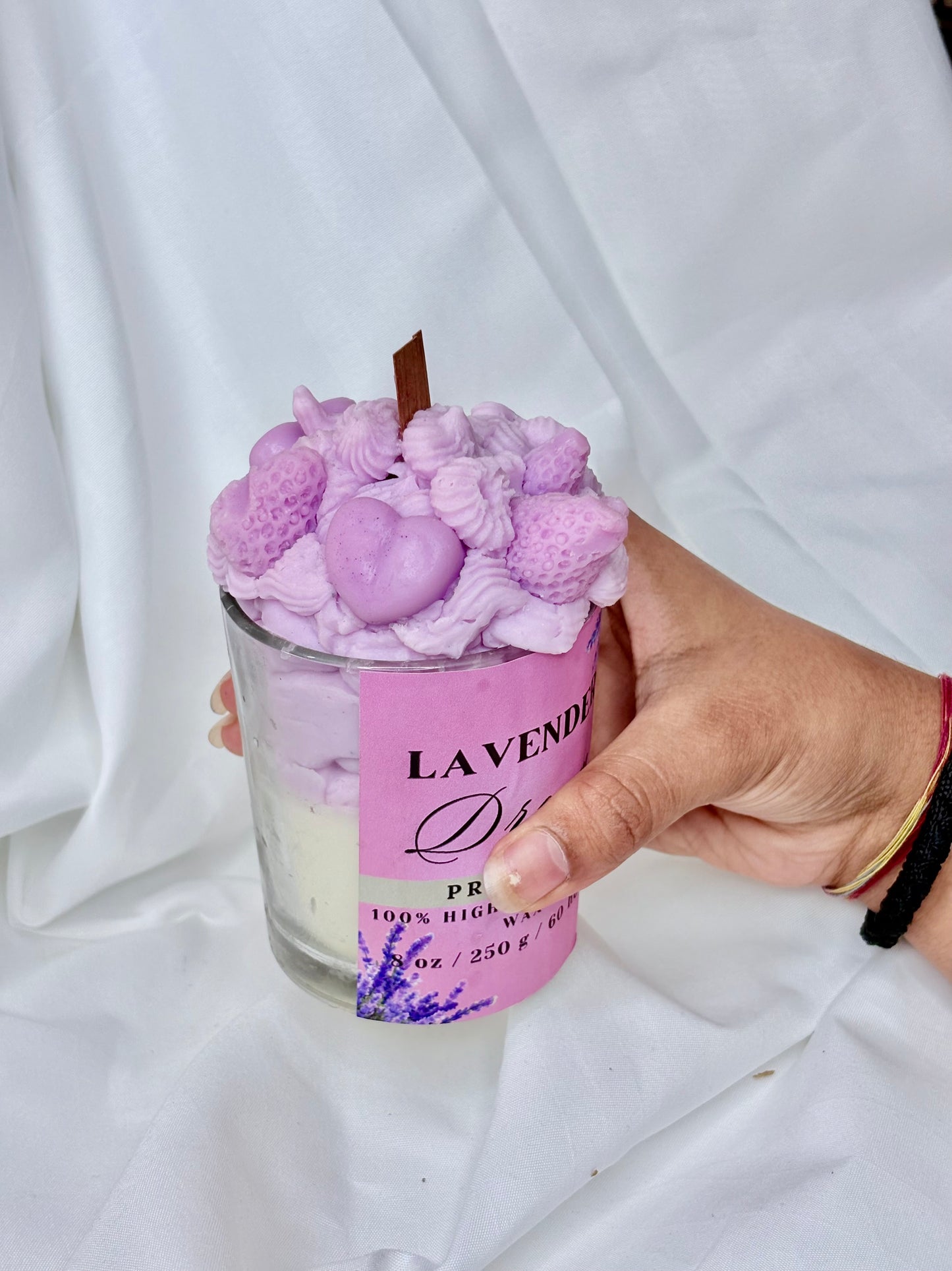 Lavender Strawberry Whip
