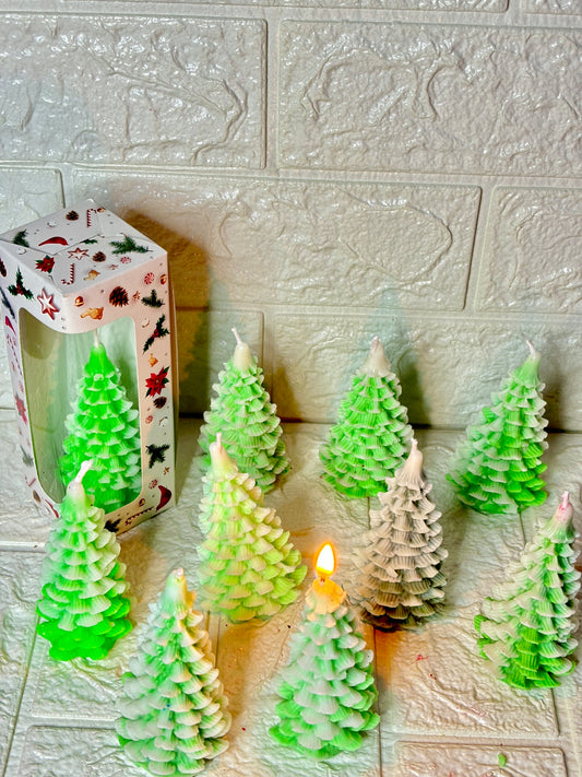 Christmas tree candle