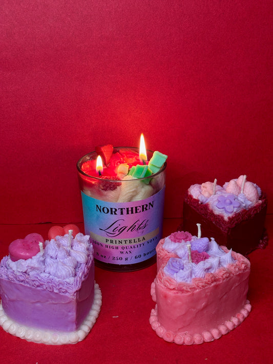Cake dessert candle