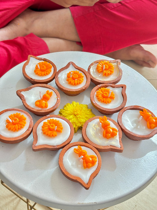 Diya candle (pack of 6)