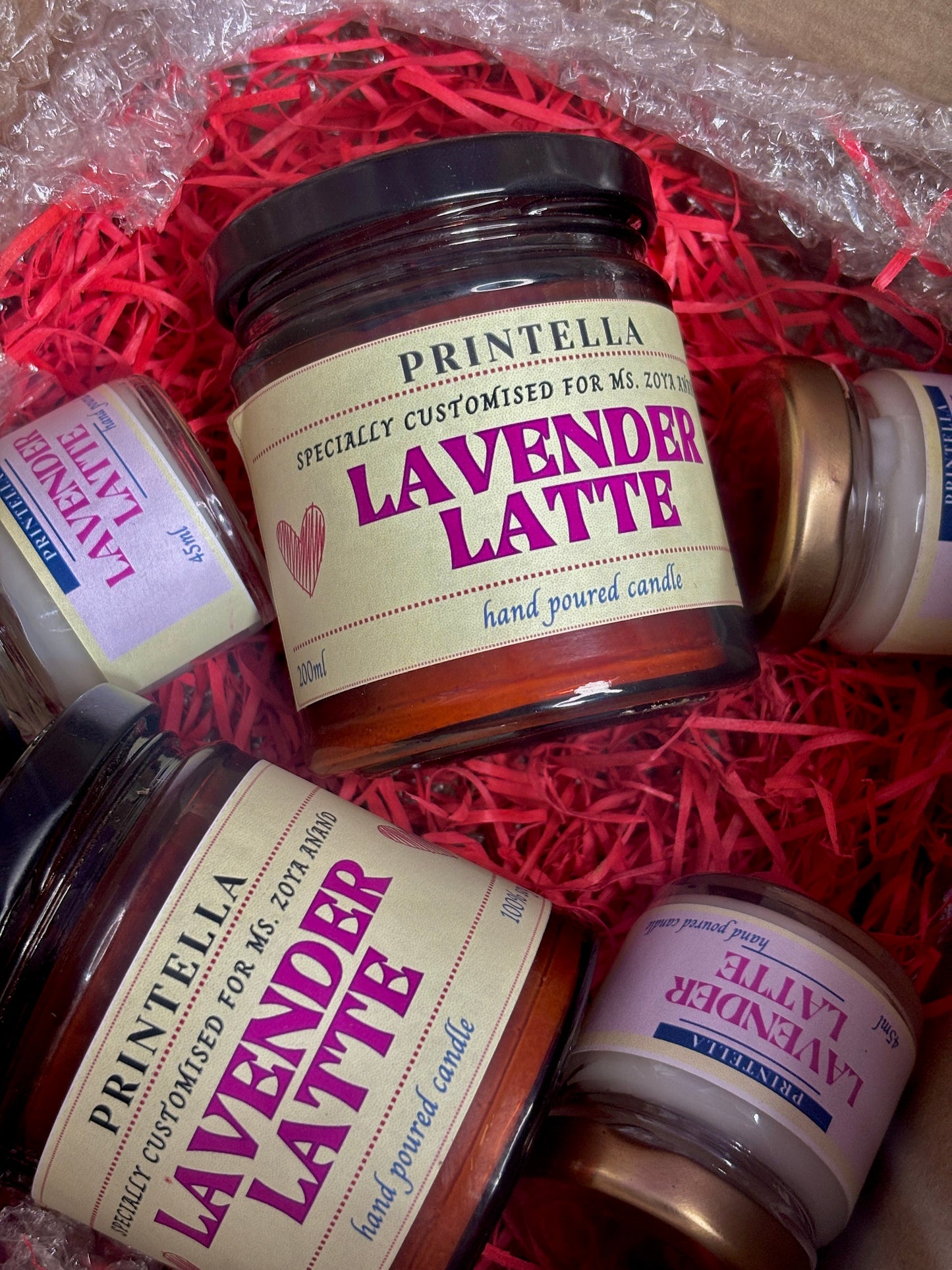 Lavender latte jar 200ml
