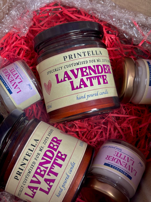 Lavender latte jar 200ml