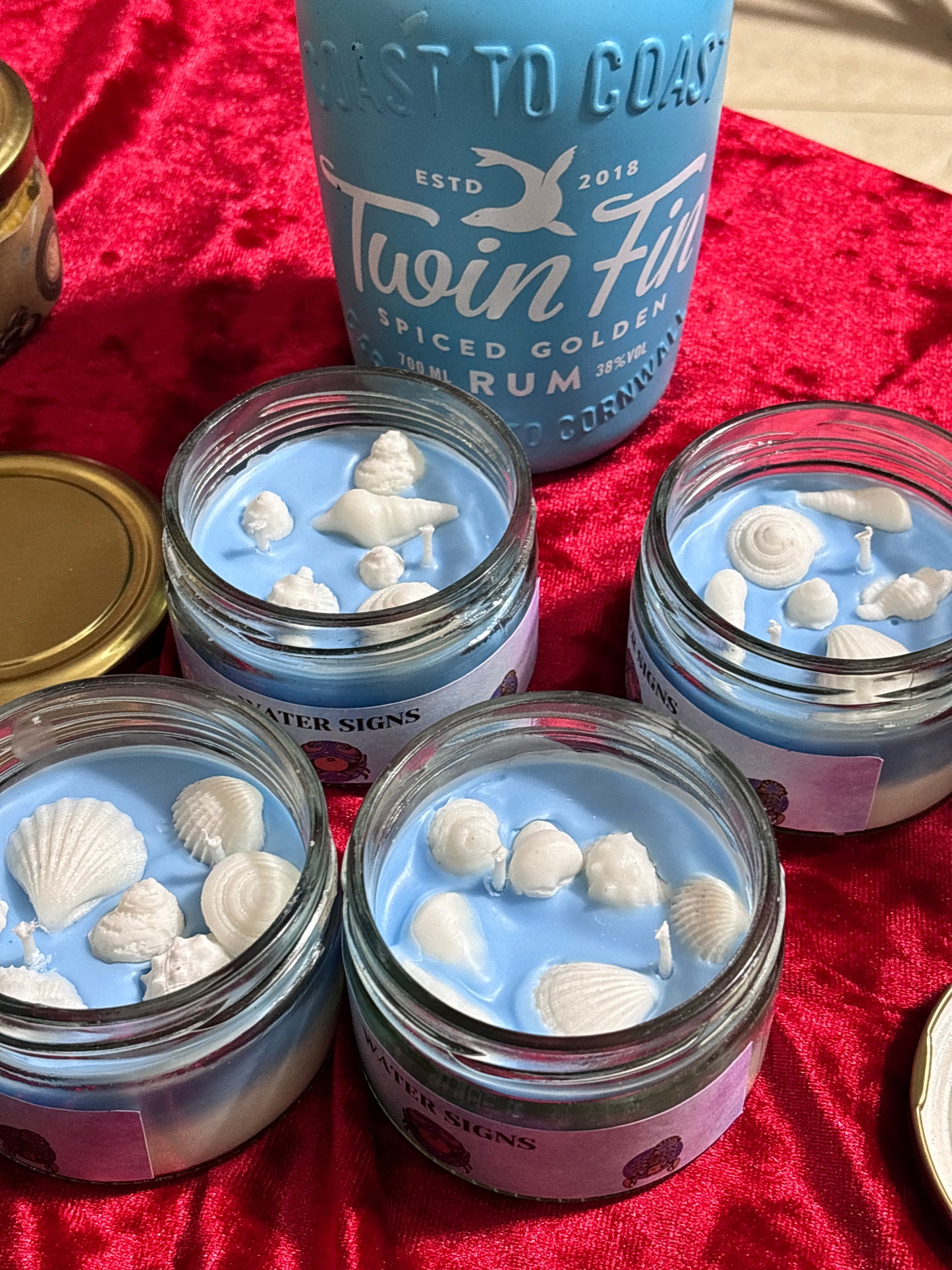 Water sign 225 ml candle